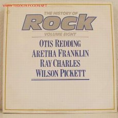 Discos de vinilo: OTIS REDDING - ARETHA FRANKLIN ( THE HISTORY ROCK ) UN SOLO LP33. Lote 1248927