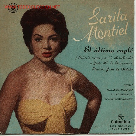 Discos de vinilo: Sara Montiel - Foto 1