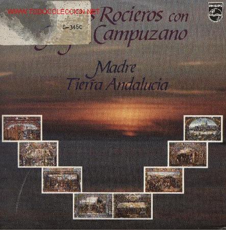 Discos de vinilo: Los Rocieros con Felipe Campuzano - Foto 1