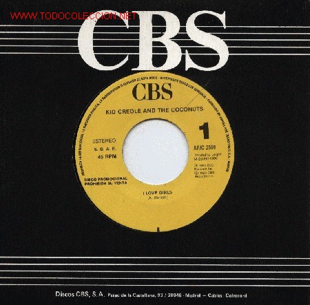 Discos de vinilo: Kid Creole and the Coconuts - Foto 1