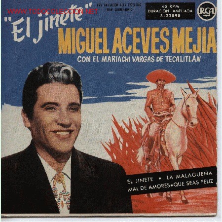 Discos de vinilo: Miguel Aceves Mej&iacute;a - Foto 1
