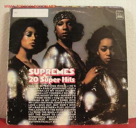 Discos de vinilo: SUPREMES ( 20 SUPER HITS ) LP33 - Foto 1