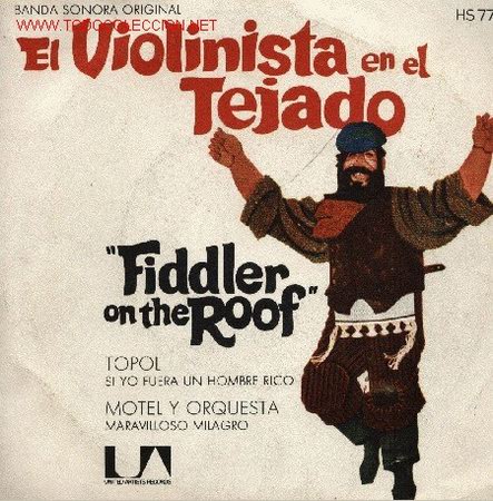Discos de vinilo: El Violinista en el Tejado - Foto 1