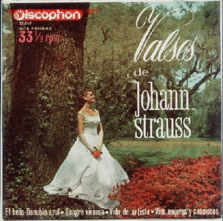 Discos de vinilo: Valses de Johann Strauss - Foto 1