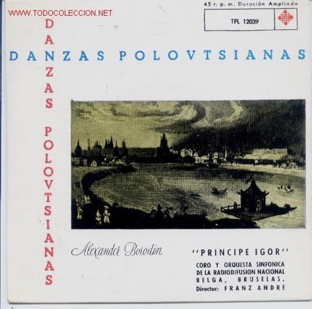 Discos de vinilo: Danzas polovtsianas.Alexander Borodin - Foto 1