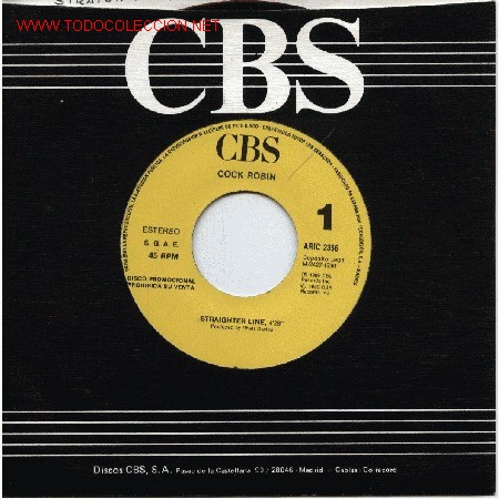 Discos de vinilo: Cock Robin - Foto 1