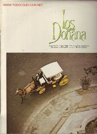 Discos de vinilo: LOS DO&Ntilde;ANA DISCO LP CON LETRA DE CANCIONES - Foto 1