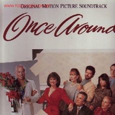 Discos de vinilo: ONCE AROUND DISCO LP BANDA SONORA ORIGINAL MUSICA JAMES HORNER VS5308 USA 1991. Lote 25300706