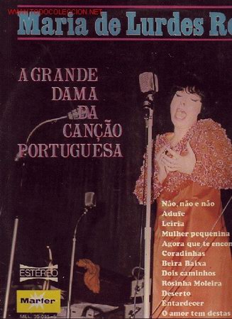 Discos de vinilo: MARIA  DE LURDES RESENDE DISCO LP - Foto 1
