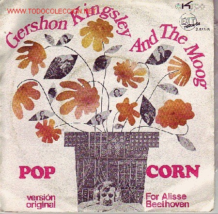 Discos de vinilo: GERSHON KINGSLEY AND THE MOOG  DISCO SINGLE - Foto 1