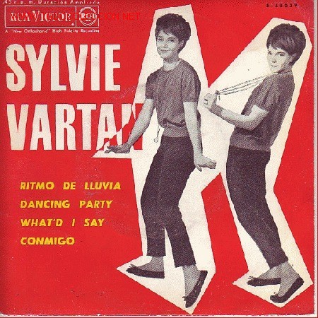 Discos de vinilo: SYLVIE VARTAN DISCO EP RITMO DE LA LLUVIA - Foto 1