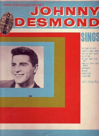 Discos de vinilo: JOHNNY DESMOND  DISCO LP - Foto 1