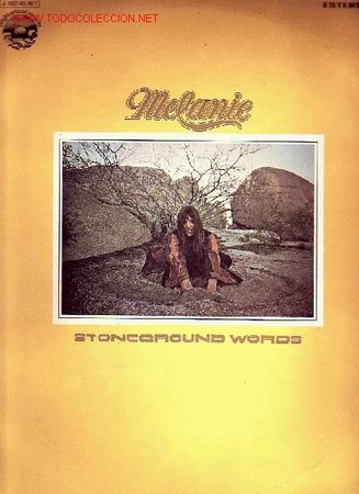 Discos de vinilo: MELANIE  DISCO LP STONEGROUND WORDS - Foto 1