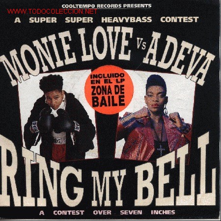 Discos de vinilo: Monie Love Vs Adeva - Foto 1