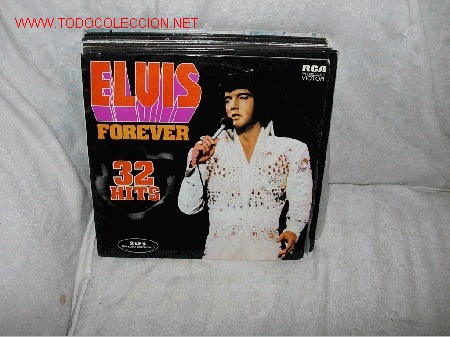 Discos de vinilo: ELVIS PRESLEY 2lp&acute;s 32 hits FOREVER - Foto 1