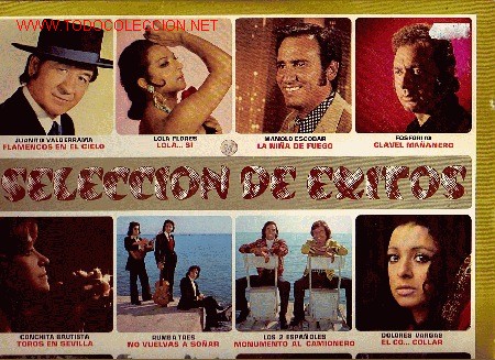Discos de vinilo: SELECCION DE EXITOS DISCO LP flamenco - Foto 1
