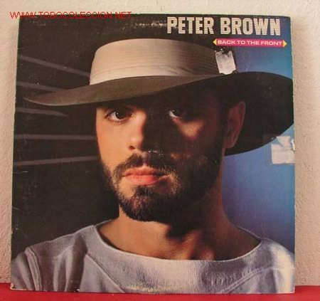 Discos de vinilo: PETER BROWN ( BACK TO THE FRONT ) USA-1983 LP33 - Foto 1