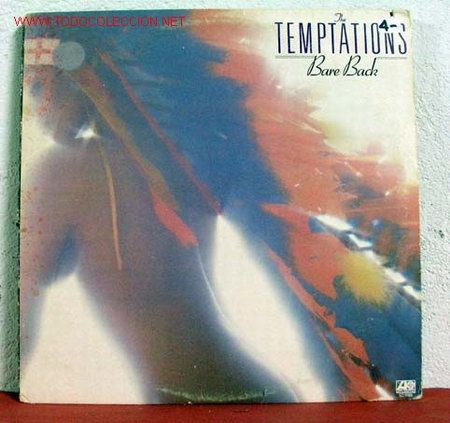 Discos de vinilo: THE TEMPTATIONS ( BARE BACK ) USA-1978 LP33 - Foto 1