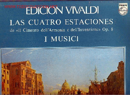 Discos de vinilo: VIVALDI  DISCO LP EDICION VIVALDI - Foto 1