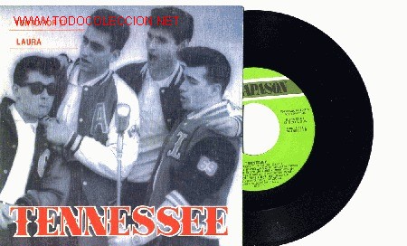 Discos de vinil: TENESSE  SINGLE NUEVO TONTO POR TI 1988