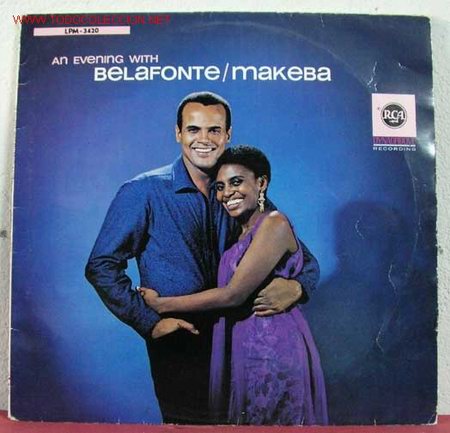 Discos de vinilo: AN EVENING WITH BELAFONTE/MAKEBA LP33 - Foto 1