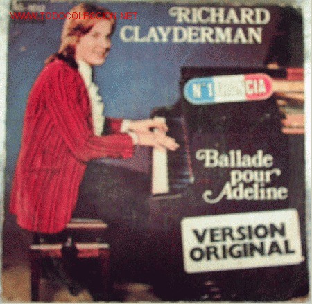 Discos de vinilo: RICHARD CLAYDERMAN-BALLADE POUR ADELINE - Foto 1