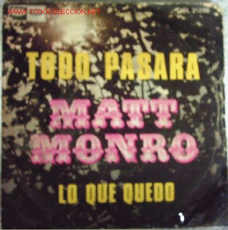 Discos de vinilo: MATT MONRO - Foto 1