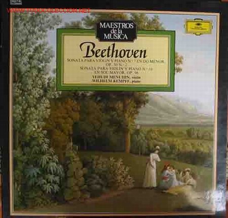 Discos de vinilo: BEETHOVEN: SONATA PARA VIOLIN Y PIANO N&ordf; 7 EN DO MENOR, OP. 30 N&ordf;2
