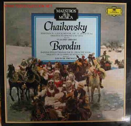 Discos de vinilo: CHAIKOVSKY, BOROD&Iacute;N - Foto 1