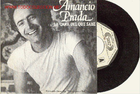 uxv amancio prada - single vinilo promocional - - Buy Vinyl Singles of  Spanish Songwriters on todocoleccion