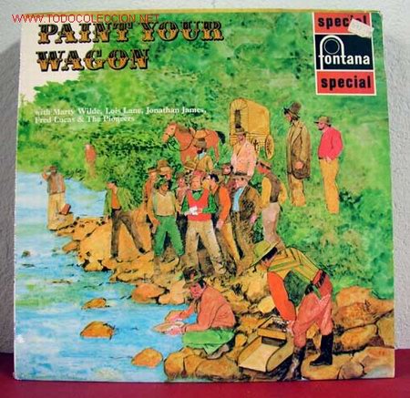 Discos de vinilo: PAINT YOUR WAGON ( VARIOS ) 1970 LP33 - Foto 1