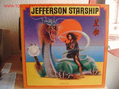 Discos de vinilo: JEFFERSON STARSHIP-- SPITFIRE - Foto 1