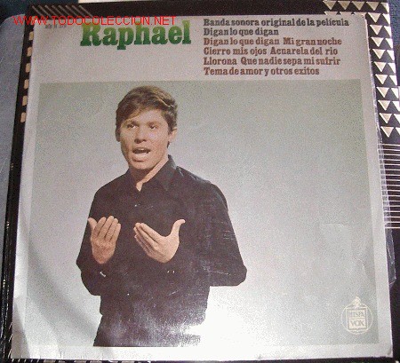 Discos de vinilo: raphael -bso pelicula digan lo que digan - Foto 1