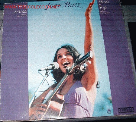 Discos de vinilo: joan baez  canta en espa&ntilde;ol- gracias a la vida - Foto 1