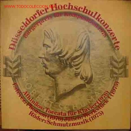 Discos de vinilo: D&Euml;SSELDORFER HOCHSCHULKONZERTE - Foto 1