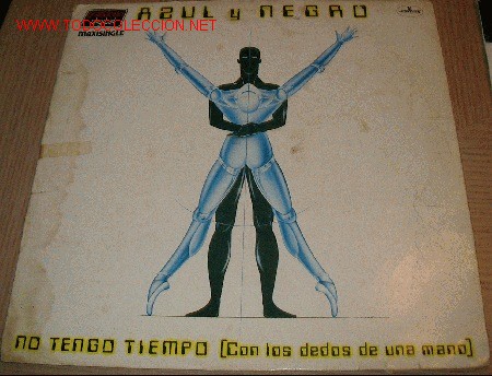 Discos de vinilo: azul y negro - Foto 1