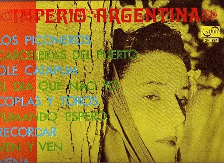 Discos de vinilo: IMPERIO ARGENTINA DISCO LP - Foto 1