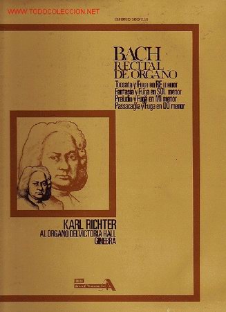 Discos de vinilo: BACH  DISCO LP - Foto 1