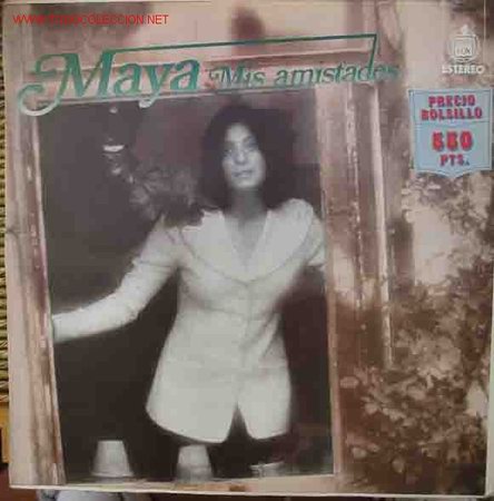 Discos de vinilo: MAYA Mis amistades - Foto 1