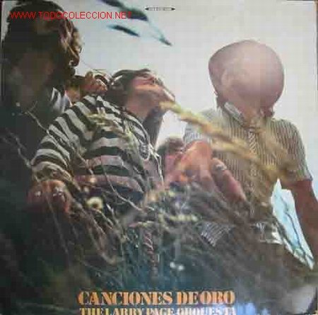 Discos de vinilo: Canciones de oro the larry page orquesta - Foto 1