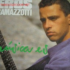 Discos de vinilo: EROS RAMAZZOTTI MÚSICA ES LP 1988 . Lote 27550895