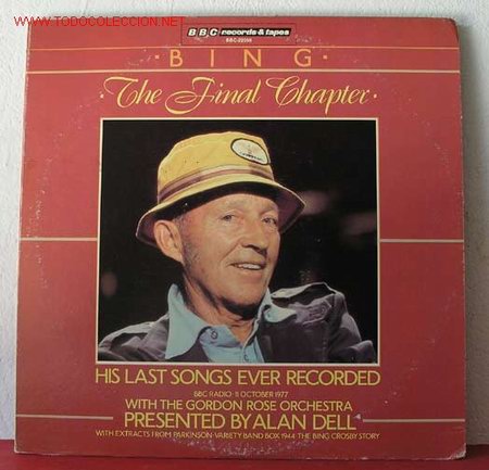 Discos de vinilo: BING CROSBY ( THE FINAL CHAPTER ) USA LP33 - Foto 1