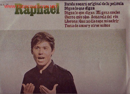 Discos de vinilo: RAPHAEL DISCO LP BANDA SONORA ORIGINAL - Foto 1