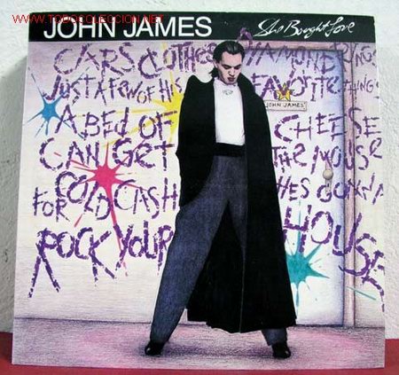 Discos de vinilo: JOHN JAMES ( SHE BOUGHT LOVE ) 1988 LP33 - Foto 1
