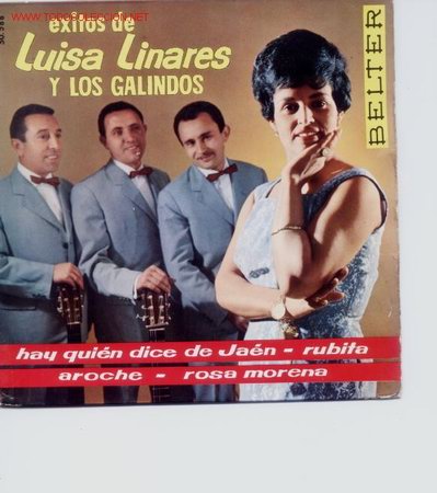 Discos de vinilo: Luisa Linares y Los galindos.4 canciones - Foto 1
