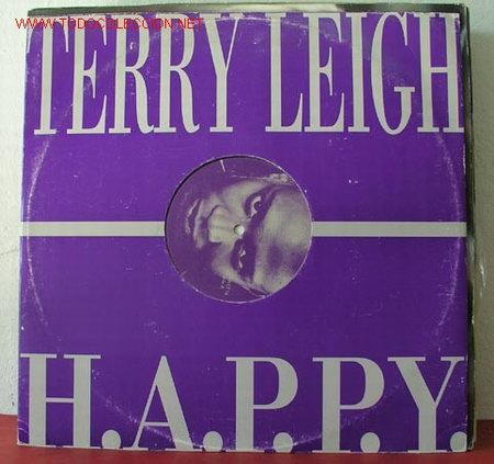 Discos de vinilo: TERRY LEIGH ( H.A.P.P.Y. DOS VERSIONES ) 1990 MAXISINGLE 45PM - Foto 1