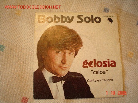 Discos de vinilo: BOBBY SOLO -  Gelosia (Celos) - Foto 1