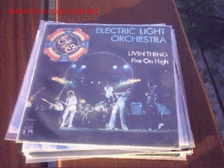 Discos de vinilo: ELECTRIC LIGHT ORCHESTRA ELO SINGLE LIVING THING - Foto 1