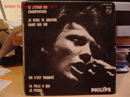 Discos de vinilo: JOHNNY HALLYDAY       EP - Foto 1