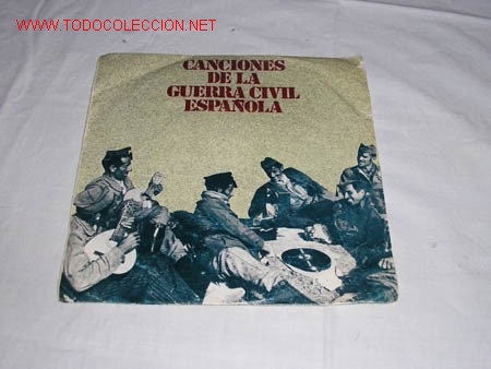 Vinyl-Schallplatten: DISCO CANCIONES DE LA GUERRA CIVIL ESPA&Ntilde;OLA
